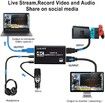 USB 3.0 HDMI 4K Audio/Video Capture Card for Game Recording, Live Streaming, Broadcasting, and Video Conferencing