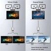 USB-C to Dual HDMI Adapter Connects USB-C device to 2 external HDMI displays Expands your workspace for multitasking & presentations