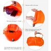 Spacious 20L Waterproof Dry Bag,Swim Buoy,Safety Float,Adjustable Waist Belt - Stay Safe and Dry on During Snorkeling,Surfing,Swimming