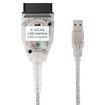 K+CAN Cable with USB Ediabas FT232RL Interface for Comprehensive OBD2 Car Diagnostics and ECU Reprogramming
