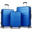 ALFORDSON Luggage 3PCS Set Suitcase Trolley TSA Carry on Hard Case Blue