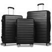 ALFORDSON Luggage 3PCS Set Suitcase Trolley TSA Carry on Hard Case Black