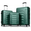 ALFORDSON Luggage 3PCS Set Suitcase Trolley TSA Carry on Hard Case Green