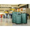 ALFORDSON Luggage 3PCS Set Suitcase Trolley TSA Carry on Hard Case Green