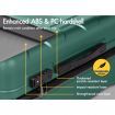 ALFORDSON Luggage 3PCS Set Suitcase Trolley TSA Carry on Hard Case Green
