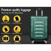 ALFORDSON Luggage 3PCS Set Suitcase Trolley TSA Carry on Hard Case Green