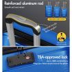 ALFORDSON Luggage 3PCS Set Suitcase Trolley TSA Carry on Hard Case Blue