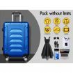 ALFORDSON Luggage 3PCS Set Suitcase Trolley TSA Carry on Hard Case Blue