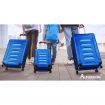 ALFORDSON Luggage 3PCS Set Suitcase Trolley TSA Carry on Hard Case Blue