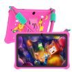 Kids Tablet 7 inch, 32GB Tablet Android 13 with WiFi, Dual Camera, Education, Games, Kids Software Pre-Installed, Parental Control, Pink