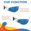 5-Pack Easy-to-install Auto Chicken Water Cups for Poultry - Suitable for Chickens, Ducks, Geese, Turkeys, and Bunnies