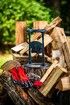 Firewood Splitter, Kindling Log Splitting, Wedge wood Splitter Easy to Use 27x14x14cm