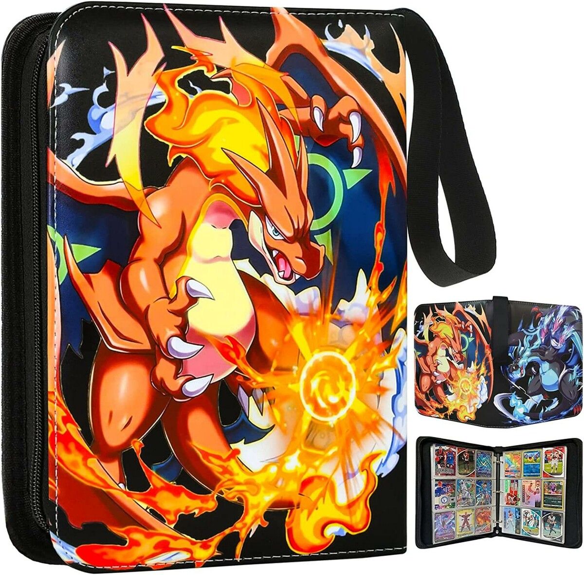 900 Cards 9-Pocket Pokemon Card Binder  - Perfect Gift for Boys and Girls