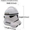 Star Wars Stormtrooper Helmet/Clone Trooper Mask with complete immersion Full-head coverage,Perfect for cosplay,Halloween,display