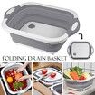 Collapsible  Chopping Basin and Cutting Board: Space-Saving Solution for Camping, Picnics, and Outdoor Activities