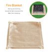 ire Pit Mat and Fire Blanket: Protect Your Surfaces for Safe BBQs (95 x 100cm)