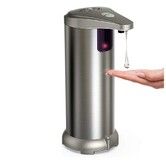 Touchless Infrared Motion Sensor  Automatic Soap Dispenser: High Capacity, Waterproof, and Adjustable for Any Space