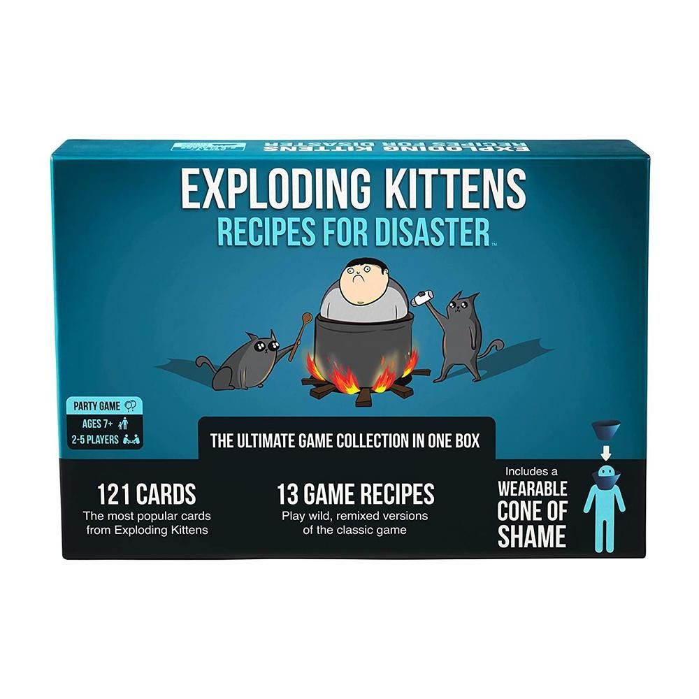 Recipes for Disaster Deluxe Game Set by Exploding Kittens: Fun Family Game for Teens, and Kids