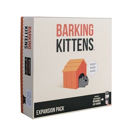 Exploding Kittens: Barking Kittens Expansion Pack - Hilarious Card Game for Teens, and Kids