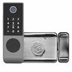 Enhanced Home Security Tuya Wifi Smart Door Lock: Fingerprint, Card, Password, and Key Access