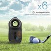 Advanced Rangefinder with Slope,Fog,Scan,Precision Speed Measurement Ideal for golfers outdoor enthusiasts