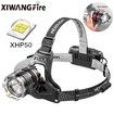 High-Powered XHP50 Zoom Sensor Headlamp - Super Bright, Rechargeable Outdoor Light for Hiking, Camping, and More