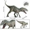 Unleash the Savage Indominus Rex: Open-Mouth Action Figure Toy from Dinossauro World