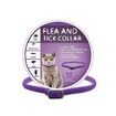 48cm Anti Flea Tick Parasitic Collar for Cats 2 Pack Effective Protection for Pets