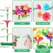 109-Piece Flower Garden Building Toy for Girls and Boys Ages 3-6