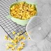 Discover the Green Silicone Microwave Popcorn Popper for Family Movie Nights and Convenient Popcorn Buckets