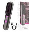 Portable & Lightweight Cordless Hair Straightening Brush,Hair Styler for On-the-Go Touch-Ups and Outdoor Styling