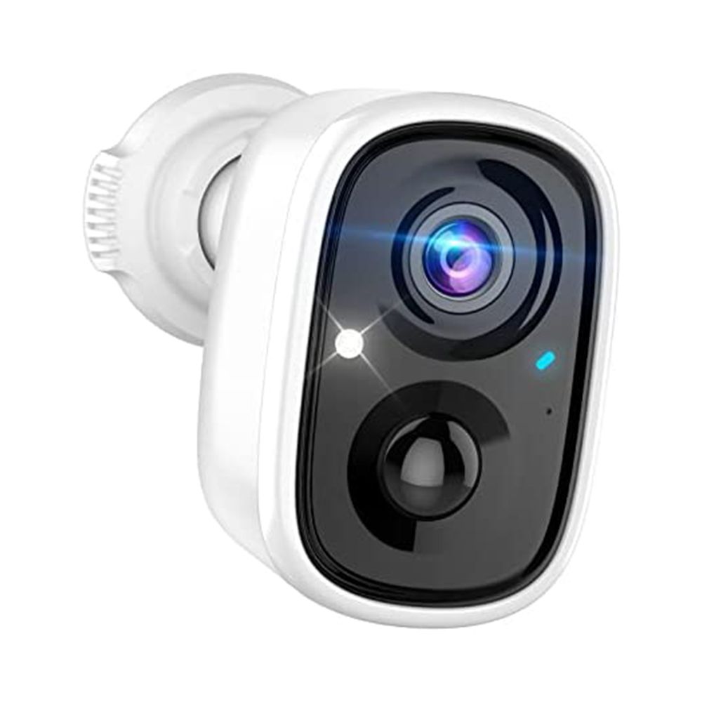 Battery Powered Wireless Outdoor Camera with 1080P Color Night Vision, AI Motion Detection for Home Security