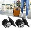 Roll Smooth and Silent Heavy-Duty Suitcase Wheels Replacement for Effortless Travel and Furniture Mobility,1 pair