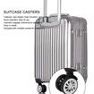 Roll Smooth and Silent Heavy-Duty Suitcase Wheels Replacement for Effortless Travel and Furniture Mobility,1 pair