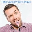 Effective Tongue Care Kit - Brush and Scraper Set to Combat Bad Breath