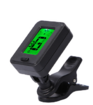 All-in-One Guitar Kit: Clip-On Tuner and Capo for All Strings (Guitar, Bass, Violin, Ukulele) with Easy-to-Read LCD Display