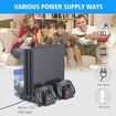 PS4 Cooling Fan and Vertical Stand with Charger: Keep Your Console and Controllers Cool and Organized