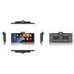 10" Touchscreen Dash Cam with Android Auto Mirror Link WiFi Bluetooth FM AUX TF Car Monitor HD 4K 1080P (TF Memory Card is Not Included)