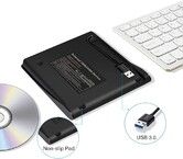 External USB 3.0 DVD Player and CD Drive with Rewriting Capability