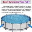 4-Pack Intex Pool Pipe Holders for Sag-Free and Long-Lasting Hoses (Blue) Keep Your Pool Pristine