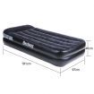 Bestway Comfort Quest Deluxe Single Size Inflatable Mattress/Air Bed with Built-In Pillow