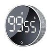 Kithen Digital Timers with Large LED Display, Magnetic Backing, and Countup/Countdown Functionality