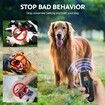 Rechargeable Ultrasonic Dog Bark Deterrent: 33ft Remote with LED Flashlight for Indoor and Outdoor Use