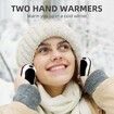 Rechargeable 10000mAh Hand Warmer Pocket Heater: 12Hrs Long-Lasting Heat for Outdoor Activities and Cold Weather Relief