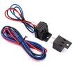 12V Ignition Switch Panel: 5-in-1 Engine Start Push Button with LED Toggle for Racing Cars and Trucks