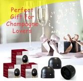 3-Pack Leakproof Champagne Stoppers: Keep Bubbly Fresh for Days