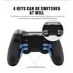 Pro-Level Elite Ps4 and PC Controller with Back Paddles Ideal for competitive gamers and serious enthusiasts