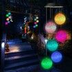 Solar Color-Changing Wind Chimes: Illuminate Your Garden and Patio