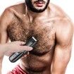 Waterproof Grooming IPX7 Electric Crotch Shaver for Men's Chest and Below-the-Waist Hair Removal