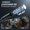 Endoscope camera with built-in LED light, 5 Meters Semi Rigid Cord Bore Scope for clear Inspection & visibility in dark or hard-to-reach areas